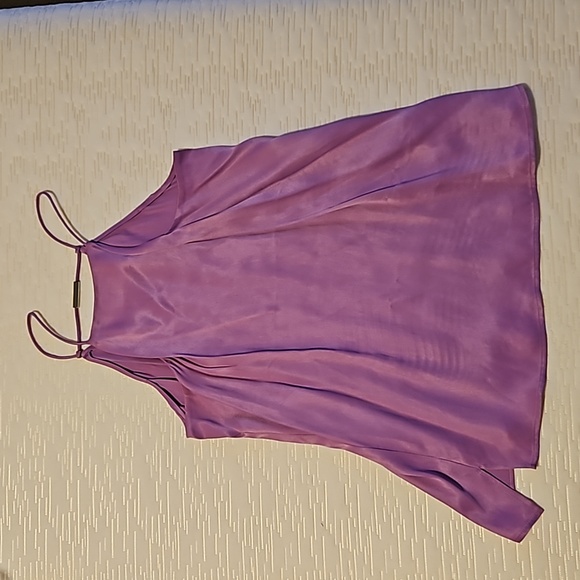 Calvin Klein Purple Silky top - Picture 1 of 2